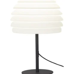 Star Trading Bordslampa Rhodos, Vit