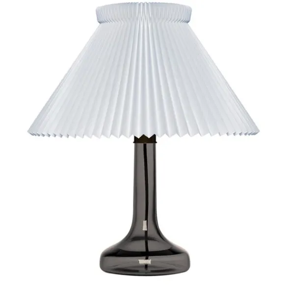 Le Klint Bordslampa 343, rökgrått glas