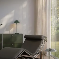 Herstal Bordslampa Vienda oak leaf green