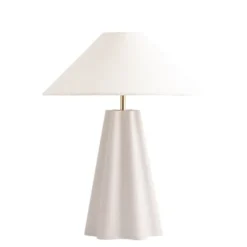 Alde & Lind Bordslampfot Millie H36 metall sand