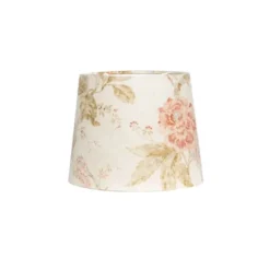 Alde & Lind Bordslampskärm Alice D27 oval Flower beige