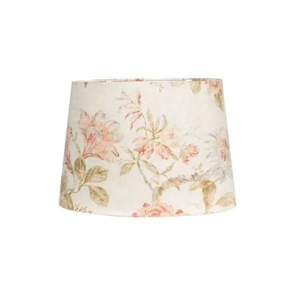 Alde & Lind Bordslampskärm Alice D35 oval Flower beige