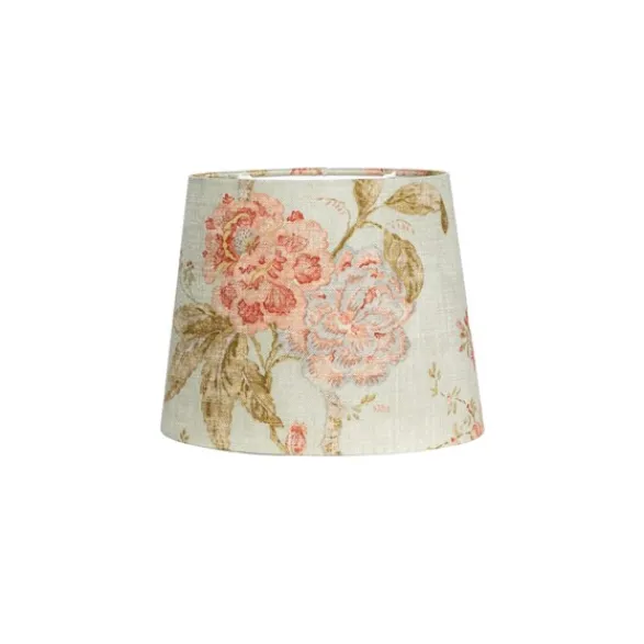 Alde & Lind Bordslampskärm Alice D27 oval Flower grön