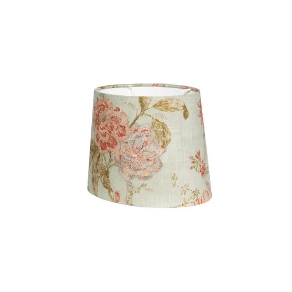 Alde & Lind Bordslampskärm Alice D27 oval Flower grön