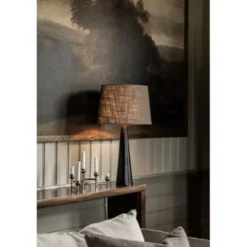 Alde & Lind Bordslampskärm Alice D42 oval Grain mullvad