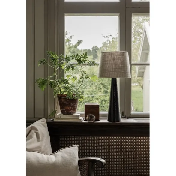 Alde & Lind Bordslampskärm Alice D27 oval Grain sand