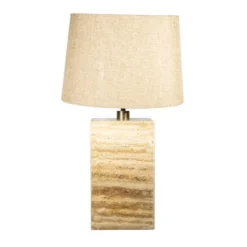 Alde & Lind Bordslampskärm Alice D35 oval Sambu Natur