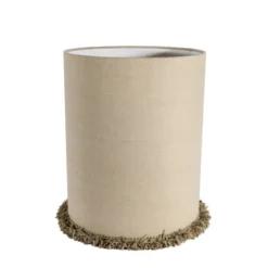 Alde & Lind Bordslampskärm Cylinder D29 lin frans natur