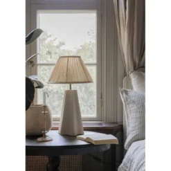 Alde & Lind Bordslampskärm Emelie D33 Bado sand