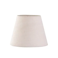 Alde & Lind Bordslampskärm Karin D27 linne grov off-white