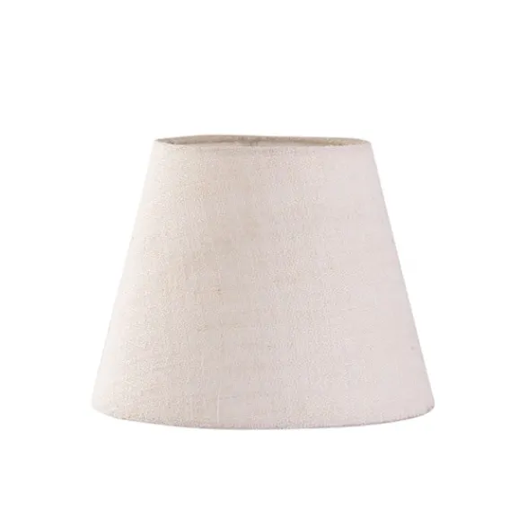 Alde & Lind Bordslampskärm Karin D27 linne grov off-white