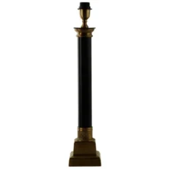 Hallbergs Belysning Boscolo Lampfot Hög Svart/oxid 13cm
