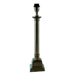Hallbergs Belysning Boscolo Lampfot Låg Antik silver 12cm