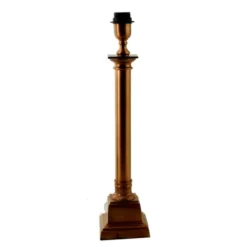 Hallbergs Belysning Boscolo Lampfot Låg Oxid 12cm