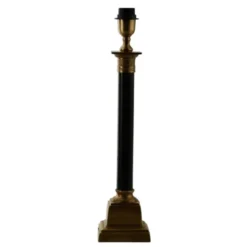 Hallbergs Belysning Boscolo Lampfot Låg Svart/oxid 12cm