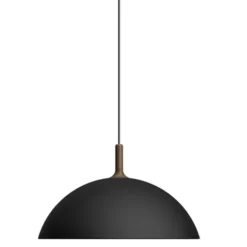 Herstal Bowl pendel svart E27