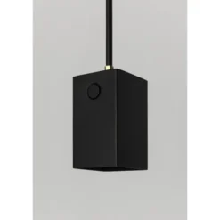 Watt & Veke Box ceiling spot taklampa, mattsvart/mässing