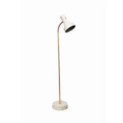 Vintage by Bright 1-2-3 Brass Flex Golvlampa – Metallbas