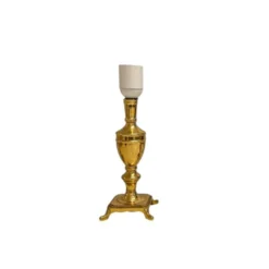 Vintage by Bright 1-2-3 Briljant Mässing Lampfot, 26 cm