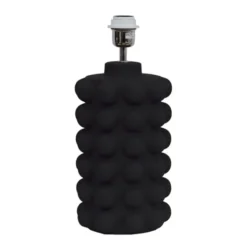 Hallbergs Belysning Bubbels Lampfot L Black matted 23cm