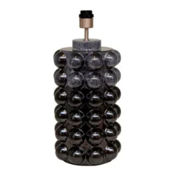 Hallbergs Belysning Bubbels Lampfot L Blue stone 23cm