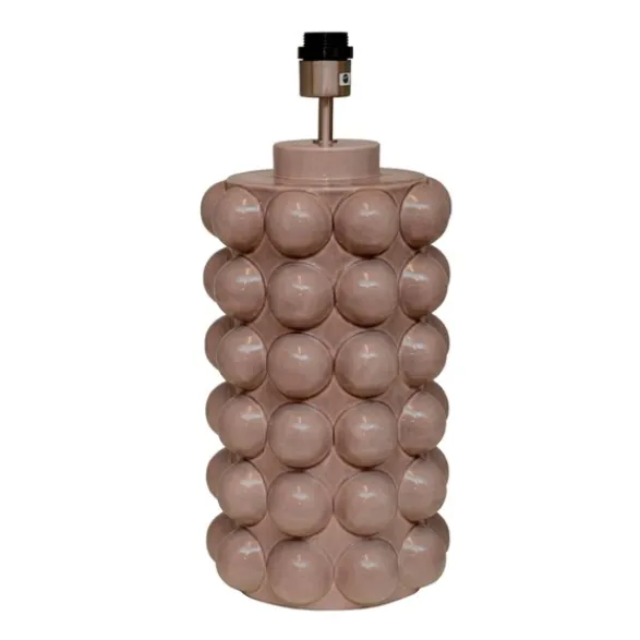 Hallbergs Belysning Bubbels Lampfot L Broken mud grey 23cm