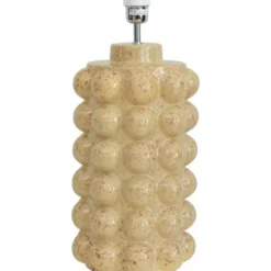 Hallbergs Belysning Bubbels Lampfot L Caramel 23cm