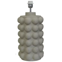 Hallbergs Belysning Bubbels Lampfot L Natur 23cm