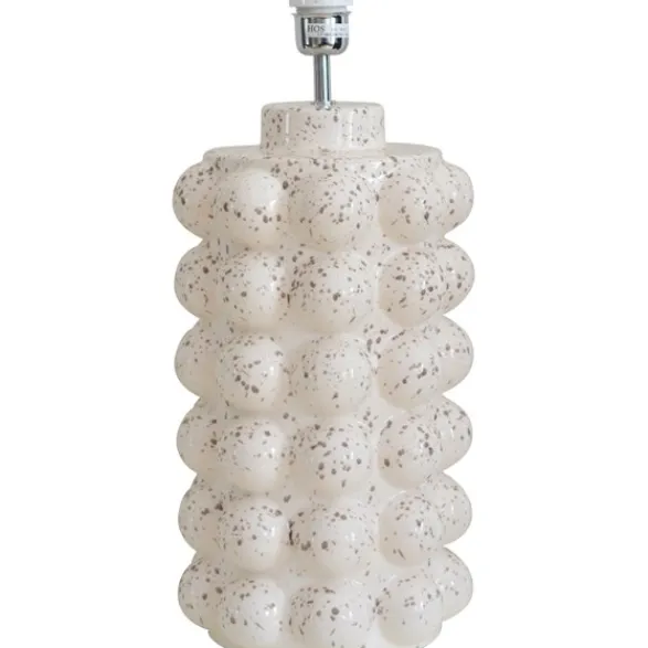 Hallbergs Belysning Bubbels Lampfot L Stracciatella 23cm