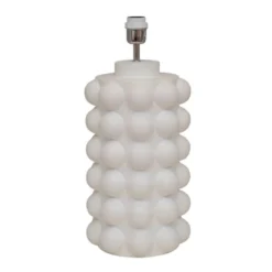 Hallbergs Belysning Bubbels Lampfot L White 23cm