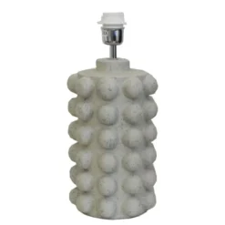 Hallbergs Belysning Bubbels Lampfot M Natur 18cm