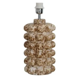 Hallbergs Belysning Bubbels Lampfot M Tiramisu 18cm
