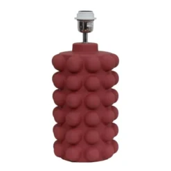 Hallbergs Belysning Bubbels Lampfot M Welcoming red 18cm