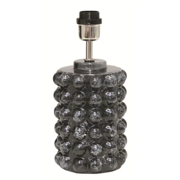 Hallbergs Belysning Bubbels Lampfot S Black marble 15cm