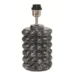 Hallbergs Belysning Bubbels Lampfot S Black marble 15cm