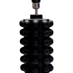 Hallbergs Belysning Bubbels Lampfot S Black matted 15cm