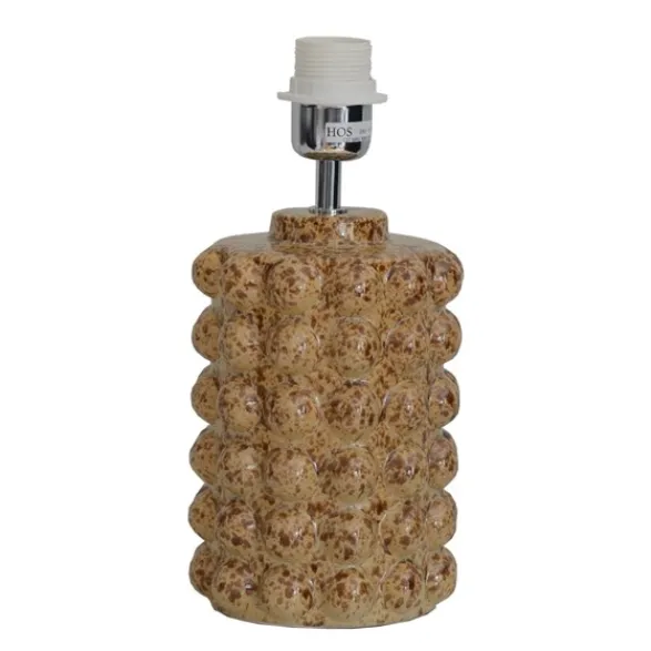 Hallbergs Belysning Bubbels Lampfot S Caramel 15cm