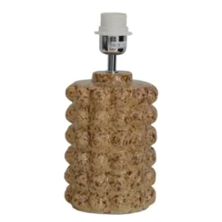 Hallbergs Belysning Bubbels Lampfot S Caramel 15cm