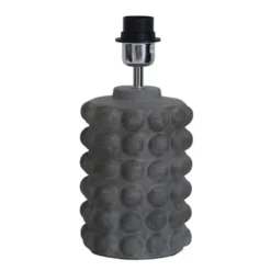 Hallbergs Belysning Bubbels Lampfot S Concrete 15cm