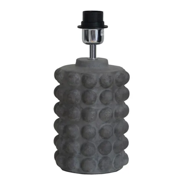 Hallbergs Belysning Bubbels Lampfot S Concrete 15cm