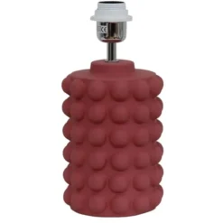 Hallbergs Belysning Bubbels Lampfot S Welcoming red 15cm