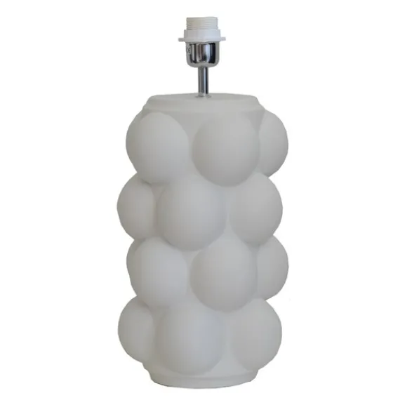 Hallbergs Belysning Bubbels Lampfot XL White 23cm