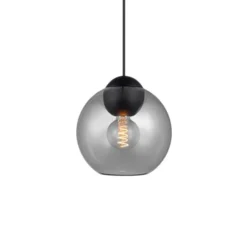 Halo Design Bubbles pendel, Smoke Ø24