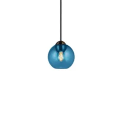 Halo Design BUBBLES Taklampa mini Ø 14cm G9 - Blue