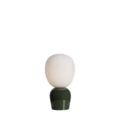 Belid Buddy bordslampa Forest Green/opal glass