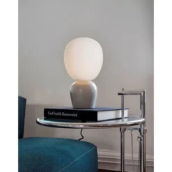 Belid Buddy bordslampa Greige/opal glass