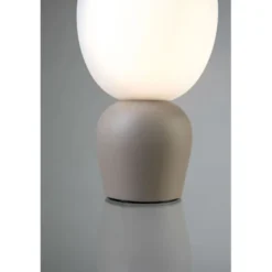 Belid Buddy bordslampa, sandstruktur/opal