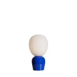 Belid Buddy bordslampa Ultramarine Blue/opal glass