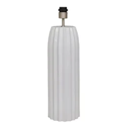 Hallbergs Belysning Bullet Lampfot White 16cm