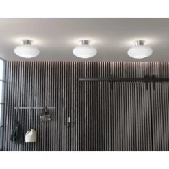 Belid Bullo XL Plafond, Alu/Opalglas 38cm